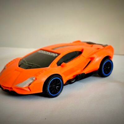 KidWiz Sports Racing Car with Blue Rim Wheels for Kids