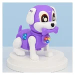 Musical Dancing Puppy – Cute Dog Toy with Bone & 3D Flashing Lights