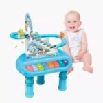 Penguin Race Track & Musical Piano – Interactive 2-in-1 Activity Table for Kids