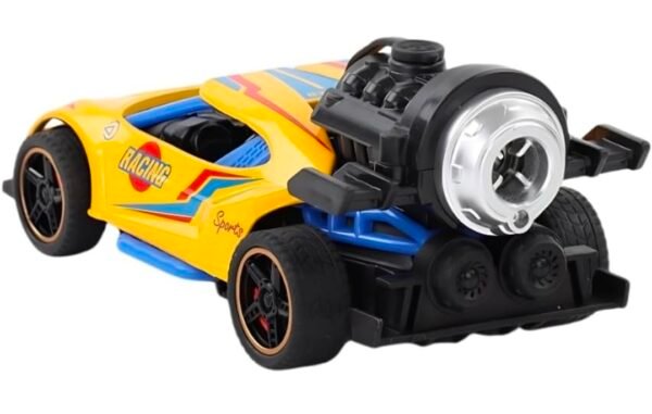 KidWiz Remote Control Racing Cars with Smoke Spray Effect and LED Lights in Multiple Colors