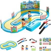KidWiz Running Sport Competitive Track Toy with Somatosensory Remote Control Wrist Bands
