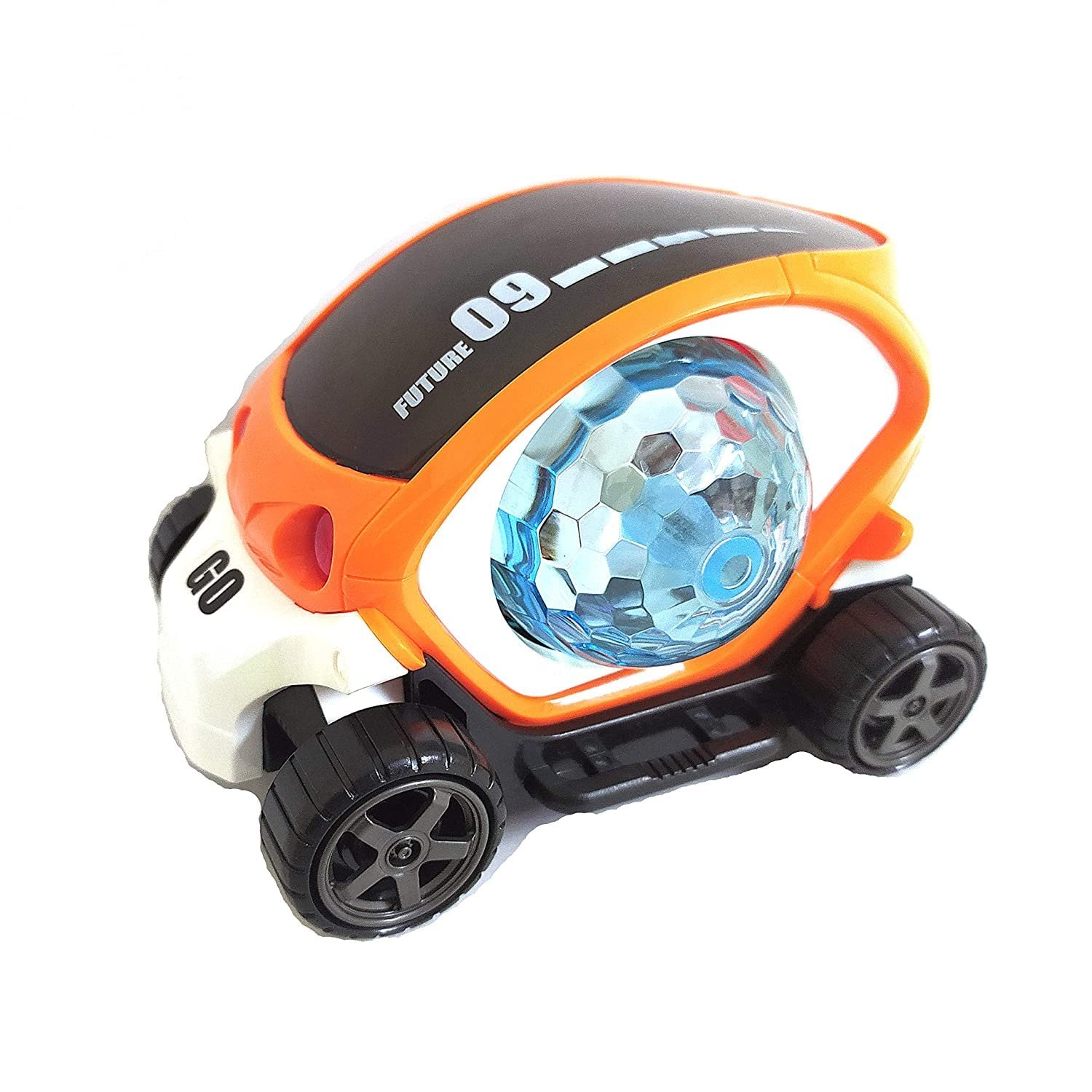 KidWiz Future 09 Musical Concept Car with 3D Disco Lights and 360 Degree Rotation