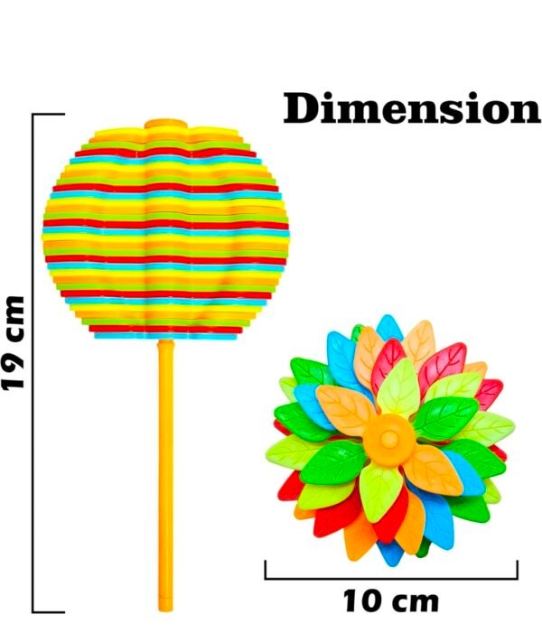 KidWiz Rainbow Spinning Lolipop Fidget Toy for Stress Relief and Anxiety